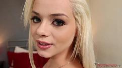 Lindo elsa jean increíble polla chupar