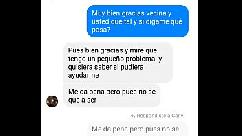 Vecina me pide prestados mil pesos y así es como me los paga al final termino en su boca