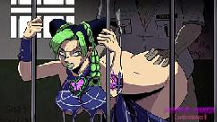 Jolyne cujoh obtiene su culo thicc interrogado